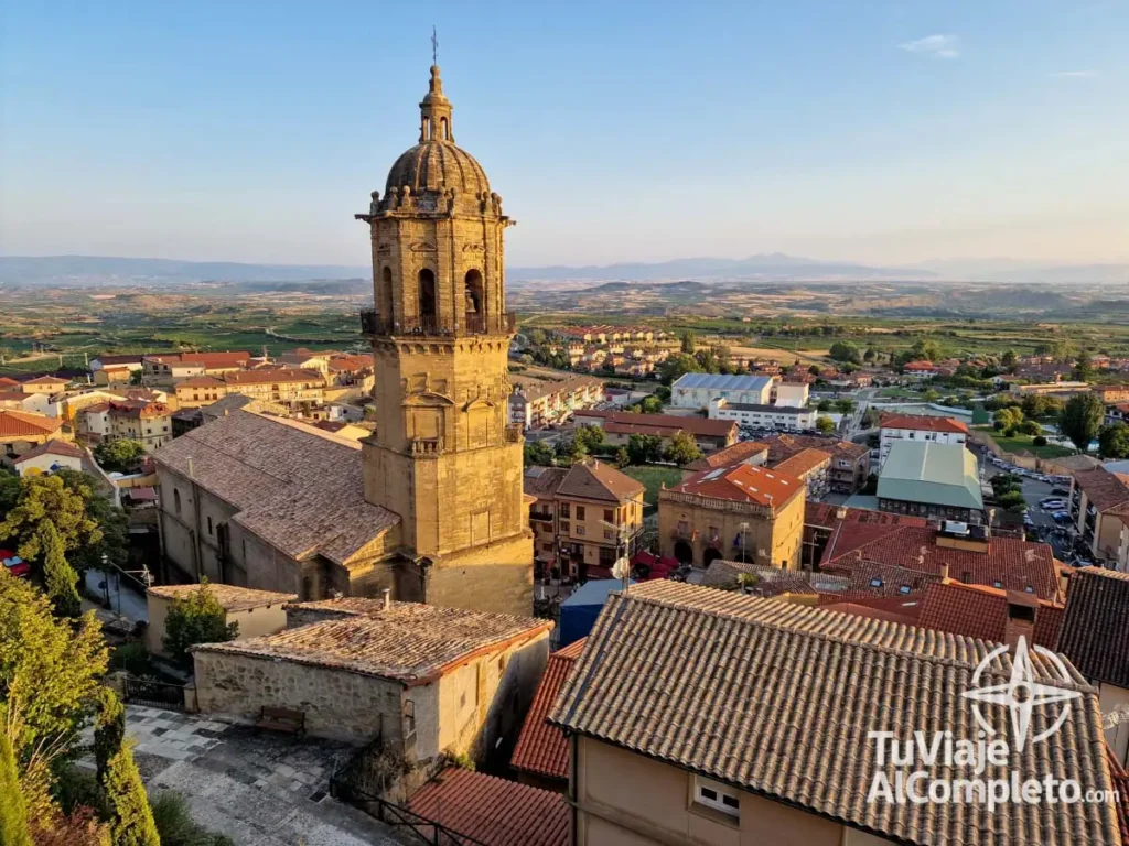 Vistas de Labastida desde la ermita del santo cristo