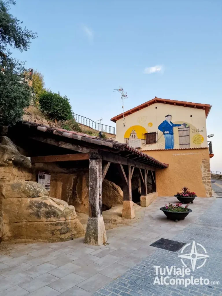 Murales y lagar en Labastida