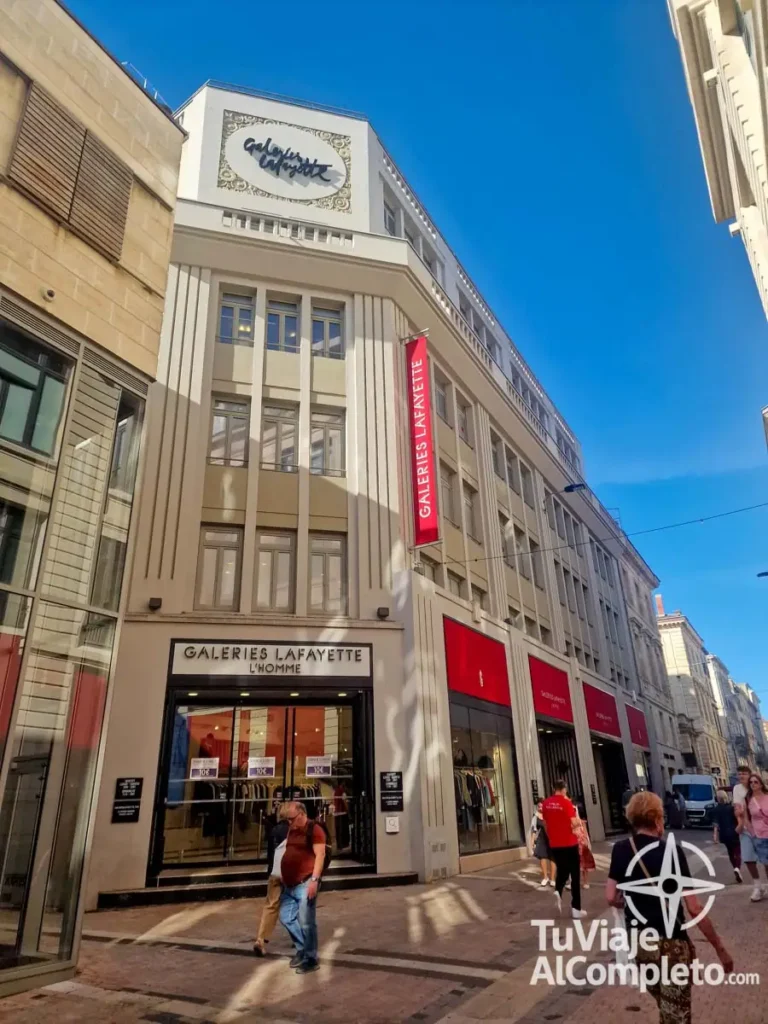 Galeries Lafayette de Burdeos
