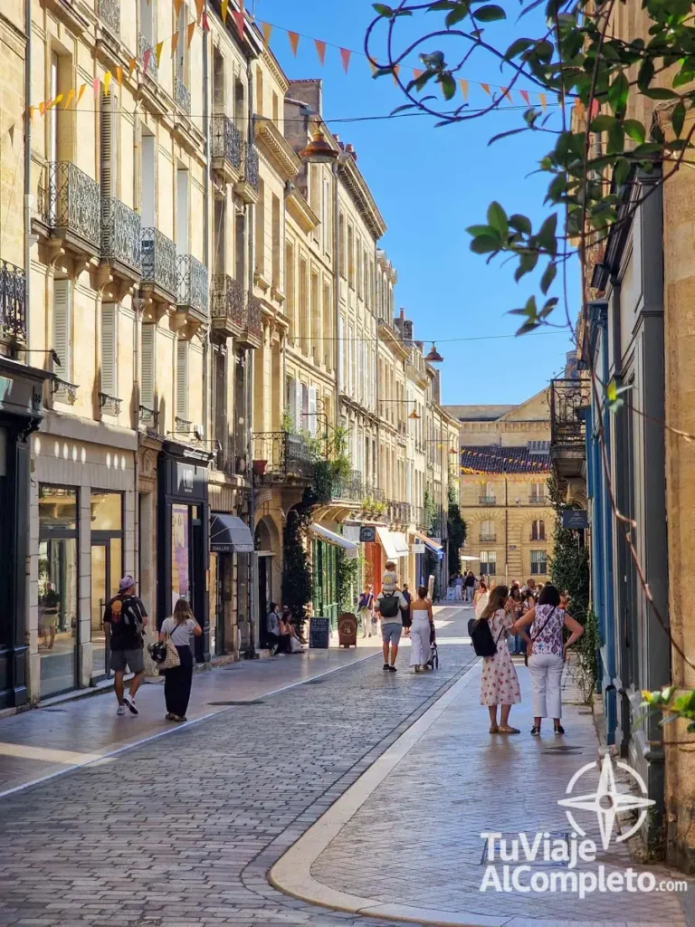 Rue bouffard de Burdeos